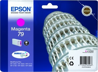 photo EPSON Cart. d'encre magenta T791340 WF 5110/5620 800 pages
