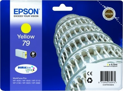 photo EPSON Cart. d'encre yellow T791440 WF 5110/5620 800 pages
