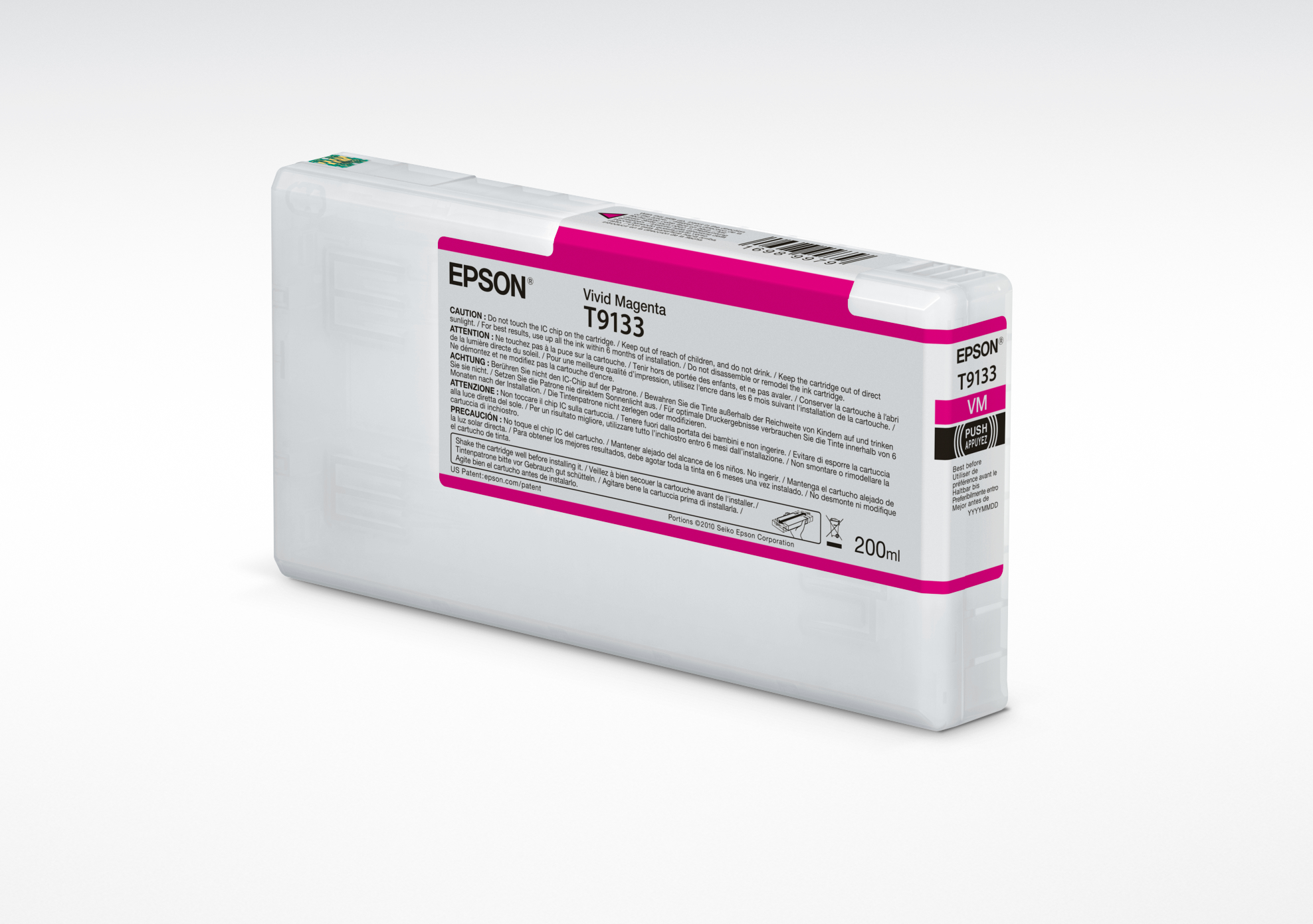 photo EPSON Cart. d'encre vivid magenta TT91330N SureColor SC-P5000 STD 200ml