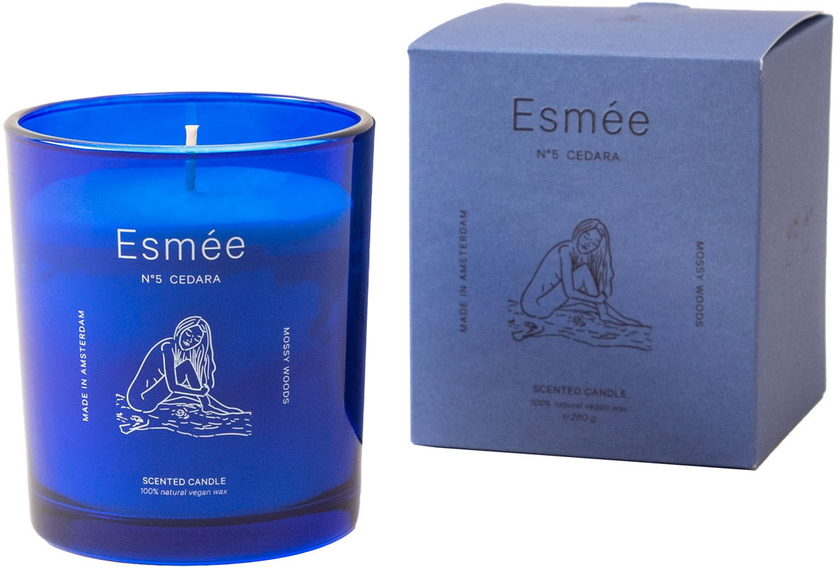 photo ESMEE Bougie parfumée No 5 1000-1242 Cedara 280g