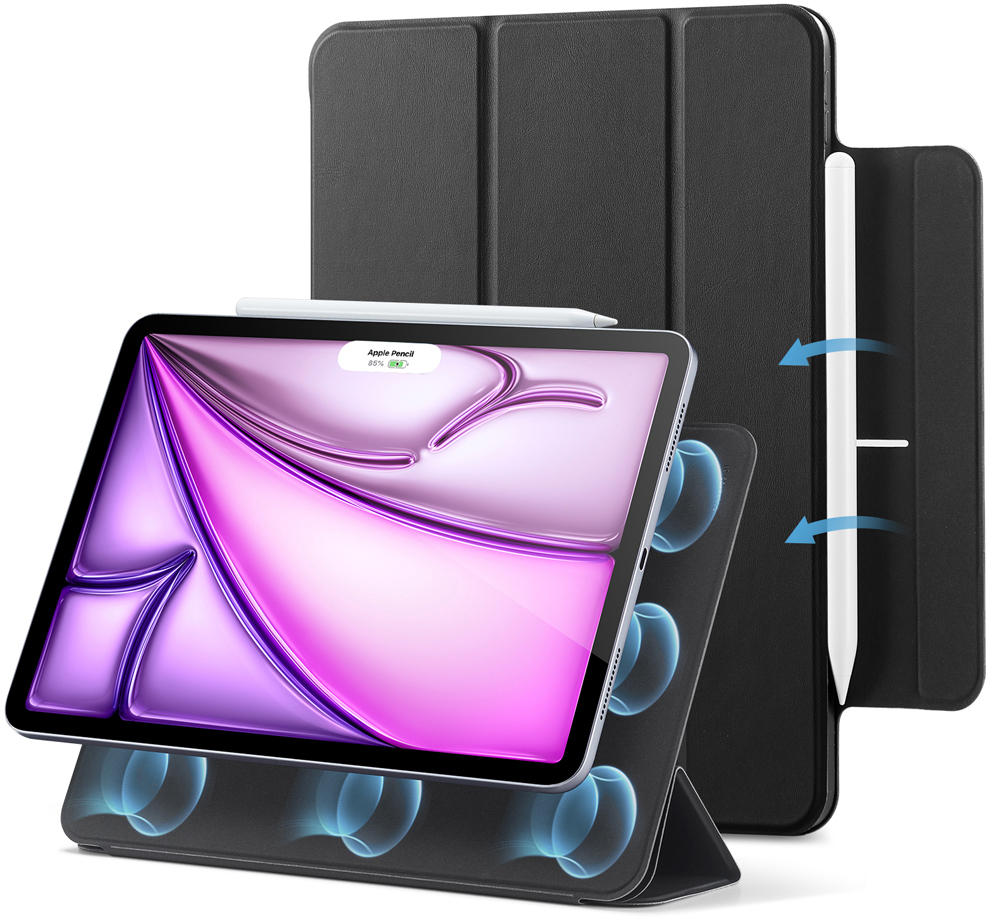 photo ESR Rebound Magnetic Case 1B1980103 iPad Air 13 2024, Black