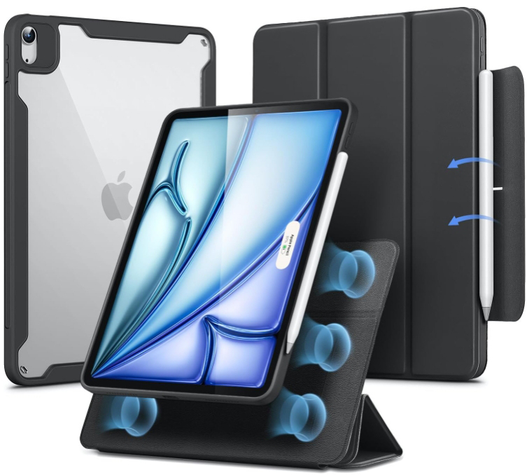 photo ESR Rebound Hybrid Case 360 3C02210710102 iPad Air 4/5/6, Black