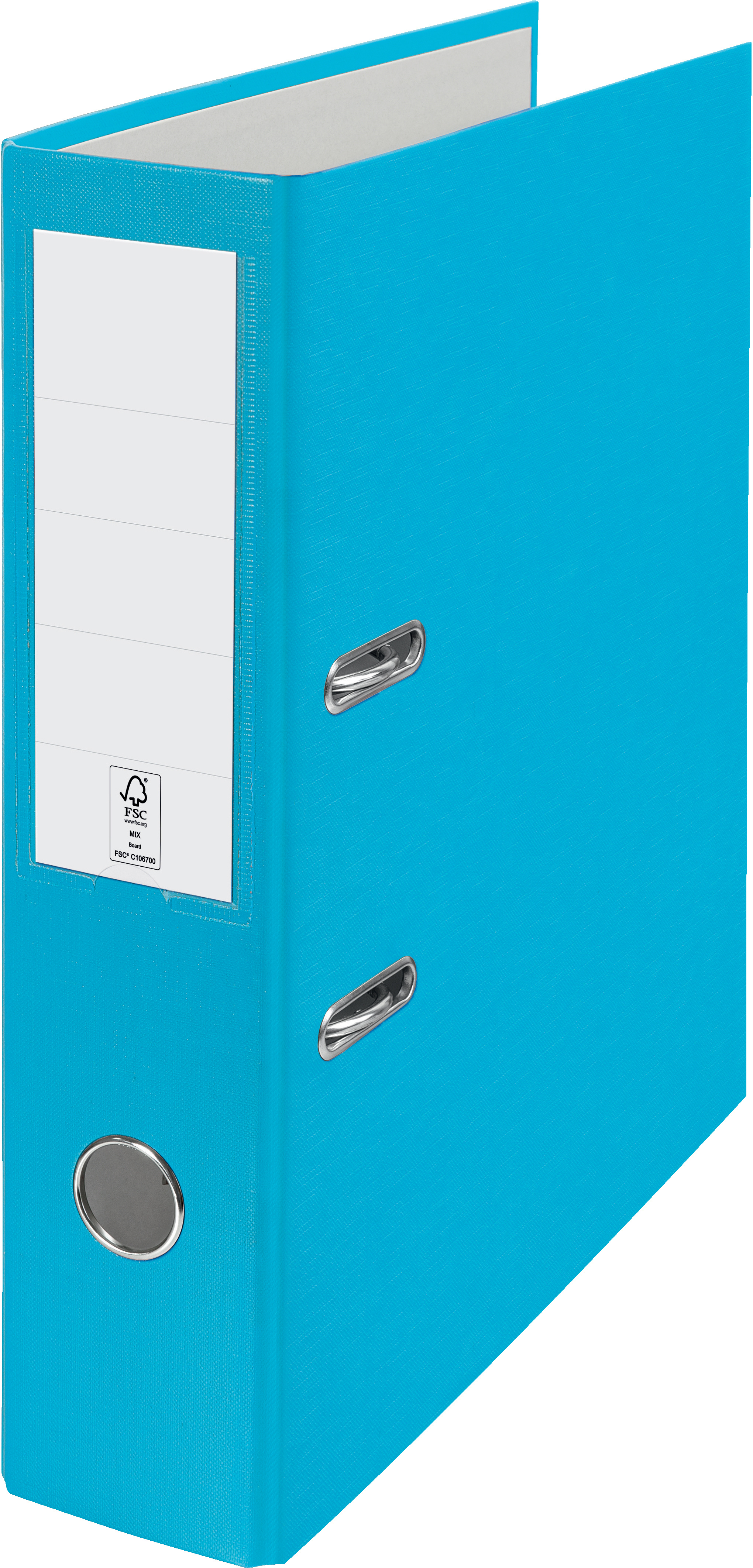 photo ESSELTE Classeur CH Standard 7.5cm 629010 bleu clair A4