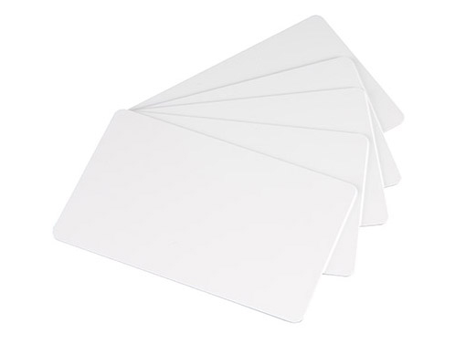 EVOLIS Cartes en plasique blanc CBGC0030W 100 pcs.