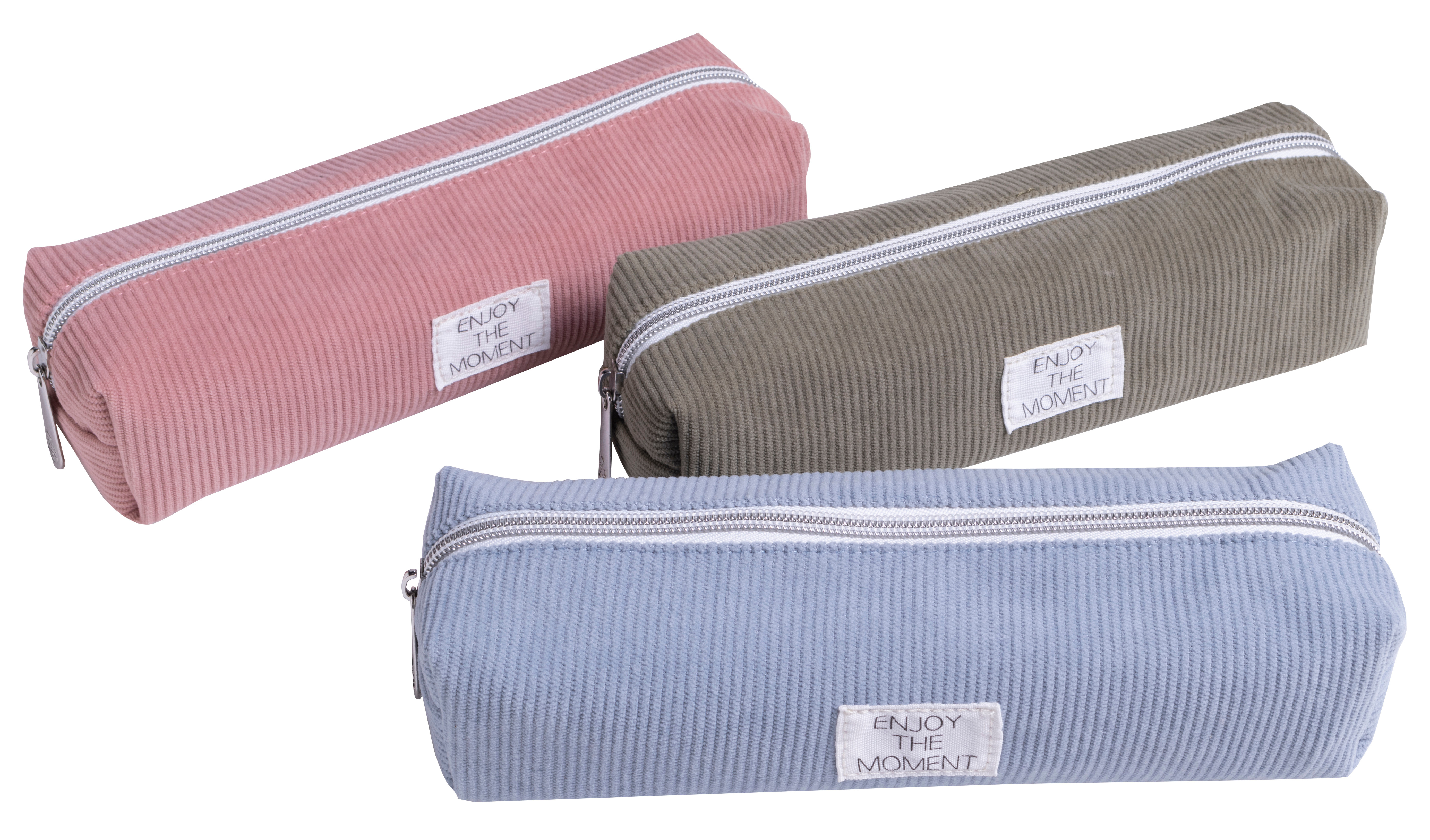 photo EXACOMPTA Trousse Velvet 52960E assorti 22.5x7.5cm