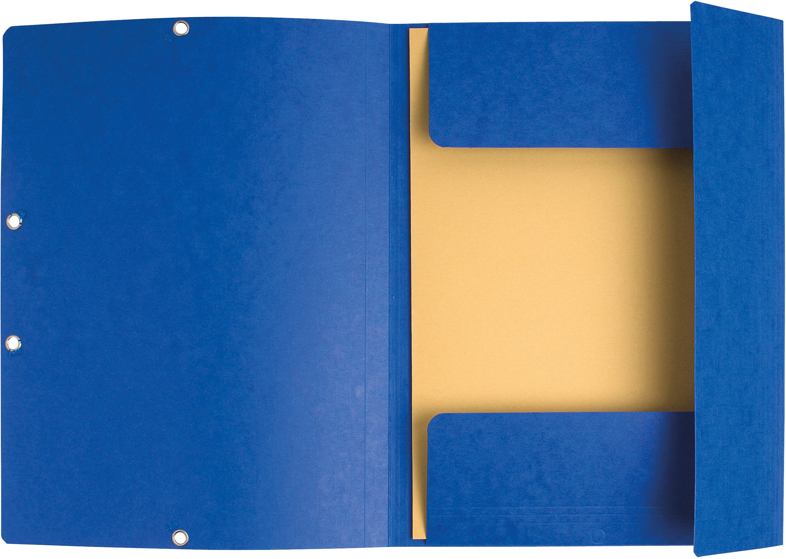 EXACOMPTA Dossier à élastiques A4+ 55302E bleu manila