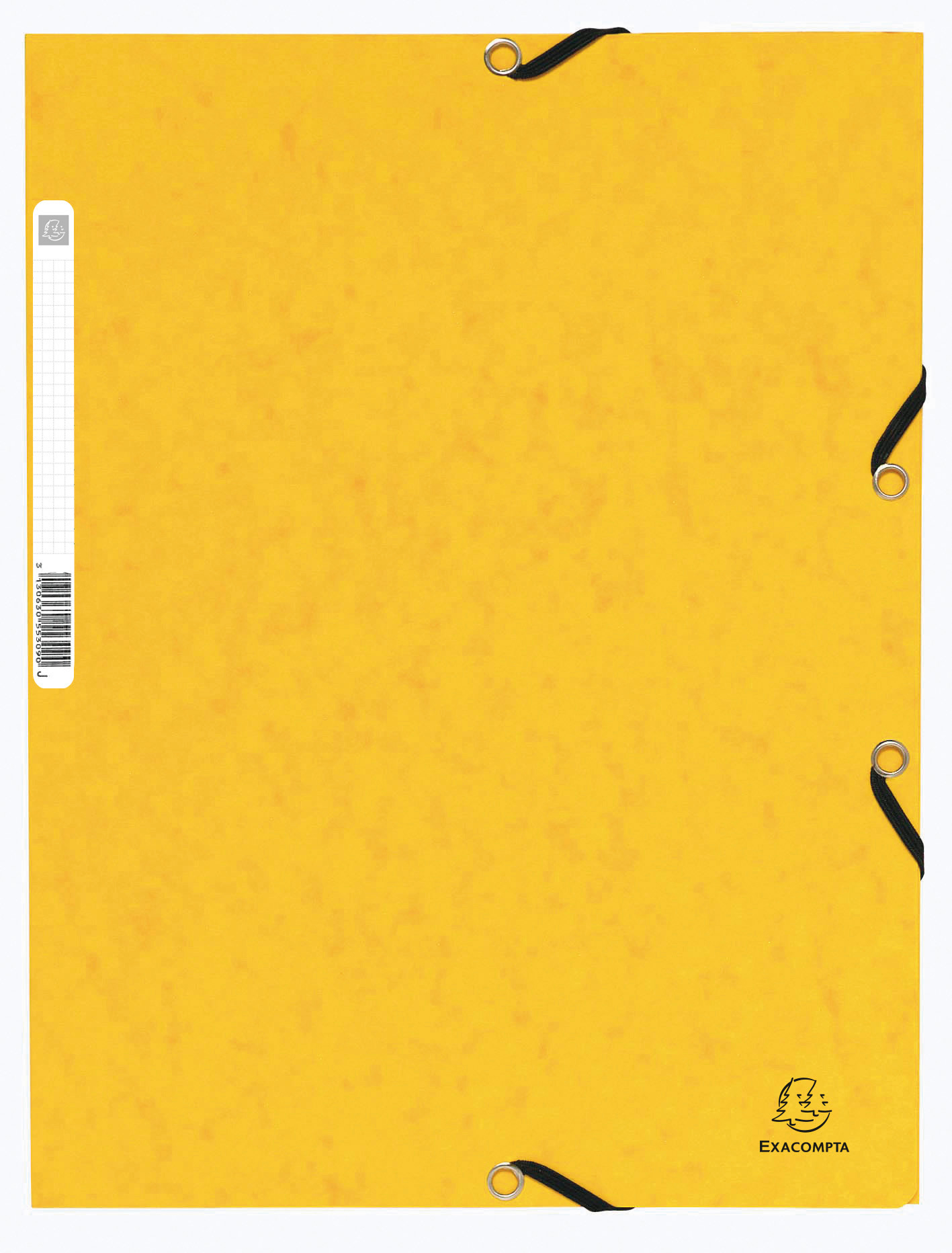 EXACOMPTA Dossier à élastiques A4+ 55309E jaune manila