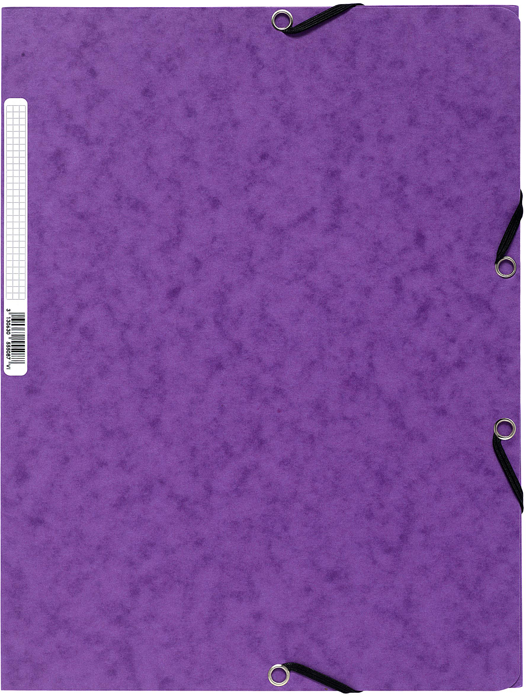 EXACOMPTA Pochette à élastique A4 55508E violet