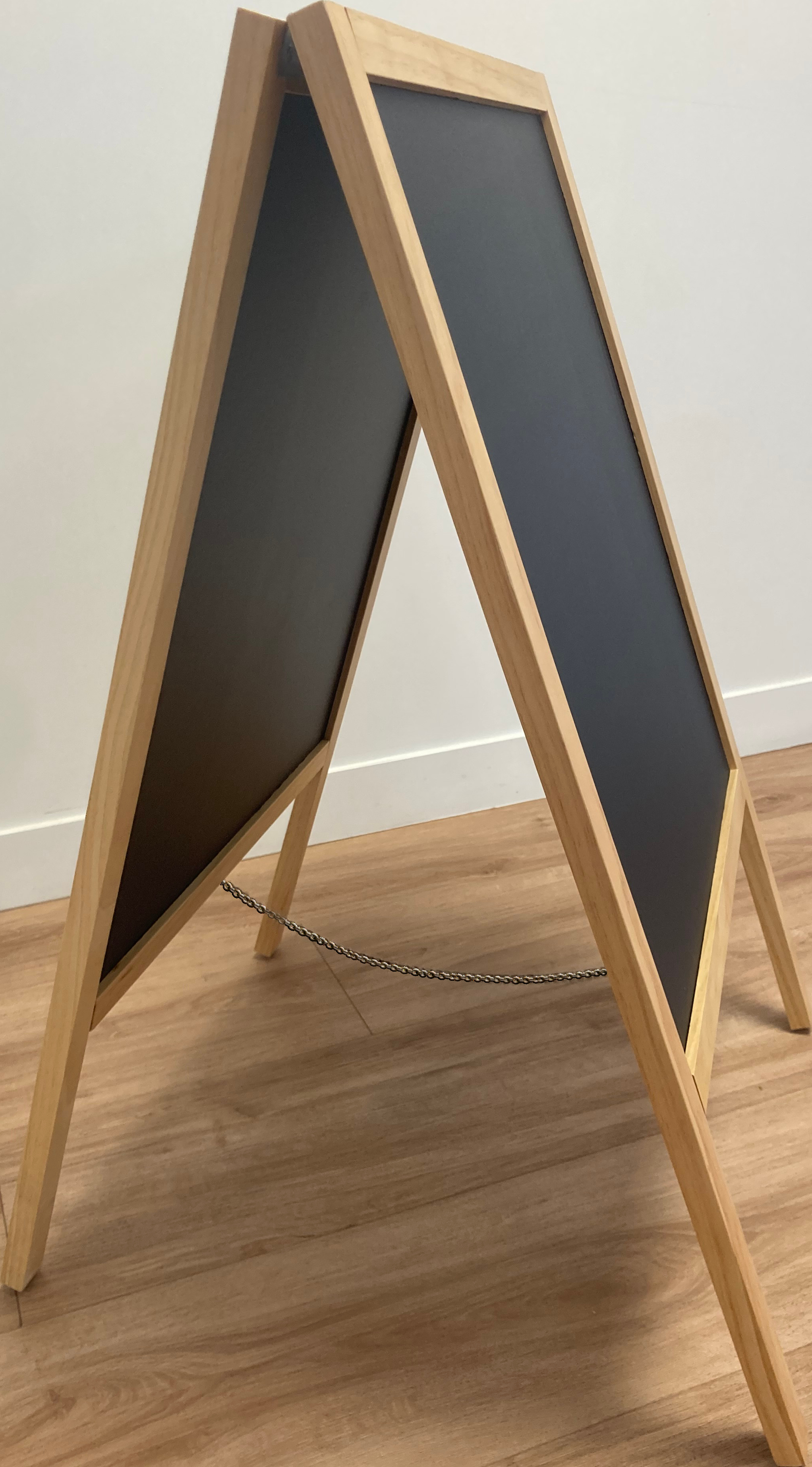 photo EXACOMPTA Panneau publicitaire 53x90cm 81250D noir vertical