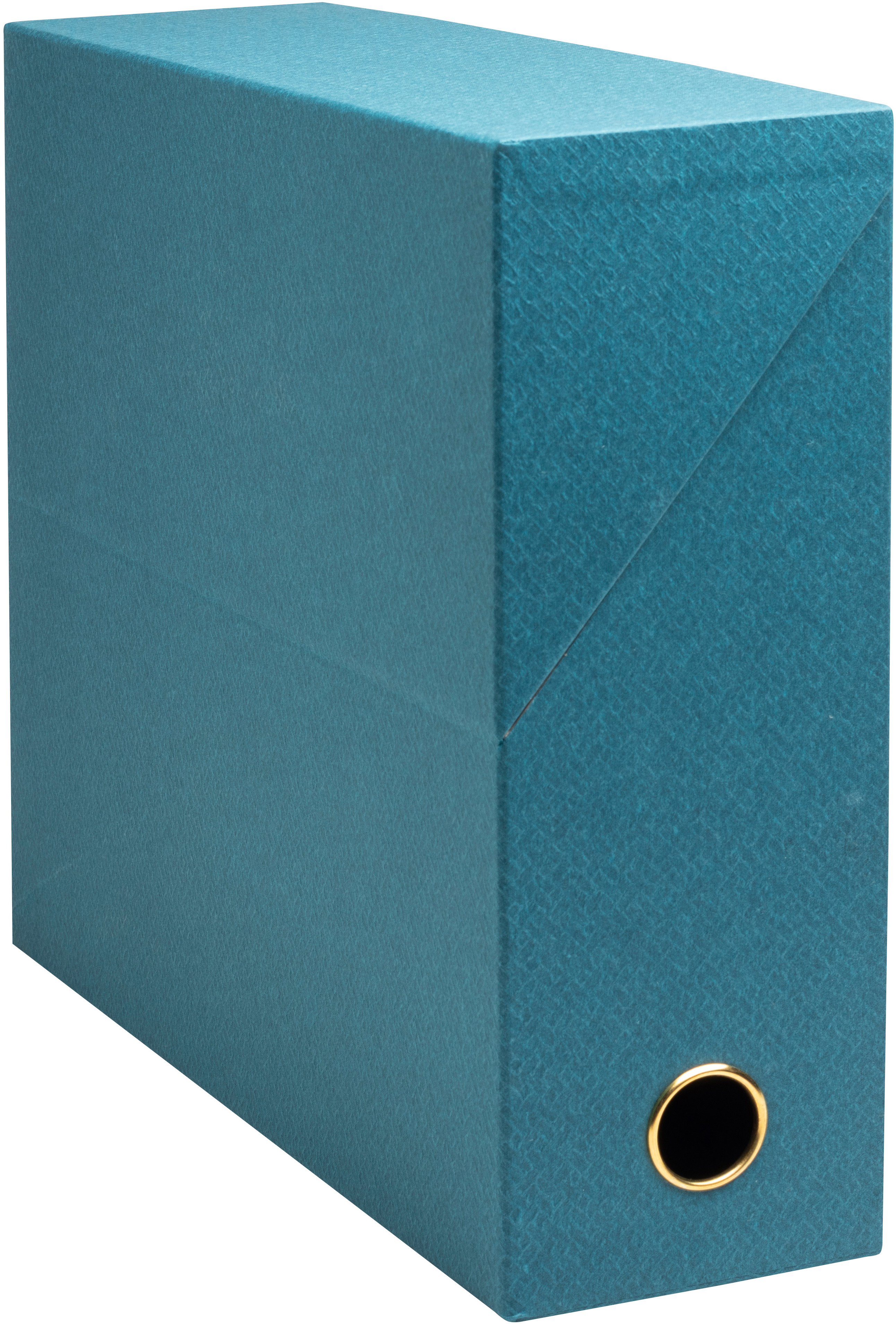 photo EXACOMPTA Boîte rangement Officebyme A4+ 89603E vertbleu 25,5x9x34cm
