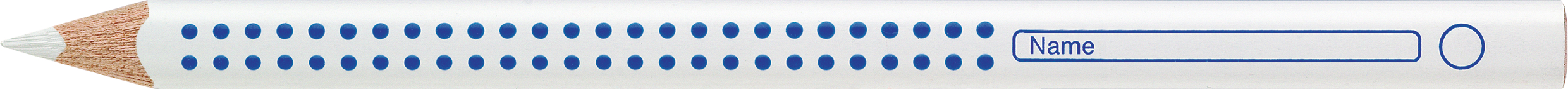 FABER-CASTELL Crayon de couleur Jumbo Grip 110801 blanc