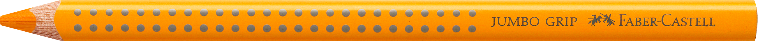 FABER-CASTELL Crayons Jumbo GRIP 110909 chrome foncé jaune
