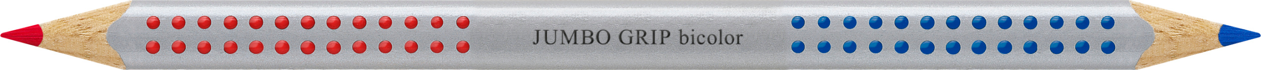 FABER-CASTELL Jumbo GRIP crayon de couleur 110910 bleu/rouge