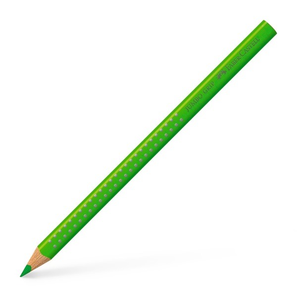 FABER-CASTELL Crayons Jumbo GRIP 110966 l'herbe verte