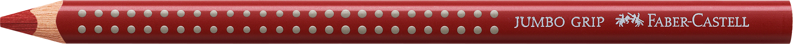 FABER-CASTELL Crayon de couleur Jumbo Grip 110992 rouge rouge