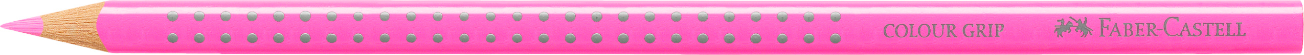 FABER-CASTELL Crayon de couleur Grip 112414 neon pink