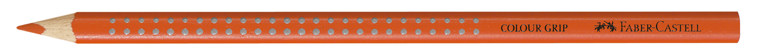 FABER-CASTELL Crayon de couleur Colour Grip 112418 rouge