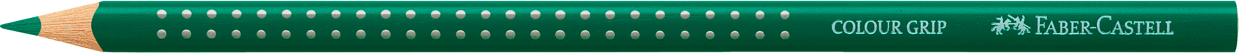 FABER-CASTELL Crayon de couleur Colour Grip 112441 vert vert