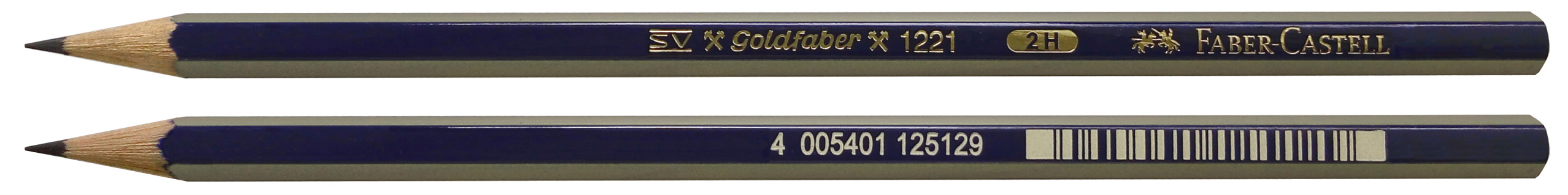 FABER-CASTELL Crayon 2H 112512 Goldfaber Goldfaber
