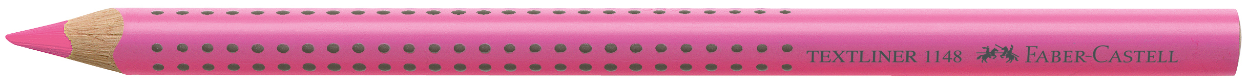 FABER-CASTELL Textliner Jumbo Grip 5mm 114828 rose rose
