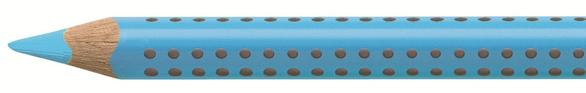 FABER-CASTELL Textliner Jumbo Grip 5mm 114851 neon bleu