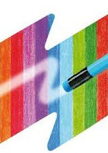 FABER-CASTELL Crayons de couleur gomm. GRIP 116613 triangulaire, 10 couleurs