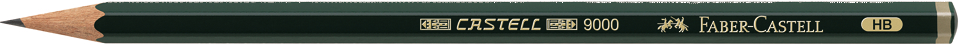 FABER CASTELL Bleistift Castell 9000 HB<br>