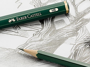 FABER-CASTELL Crayon CASTELL 9000 6H 119016