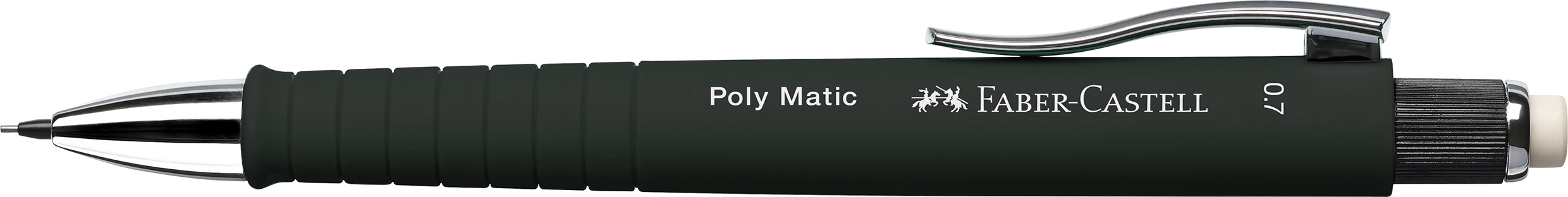 FABER-CASTELL Porte-mine Poly Matic 0.7mm 133353 noir