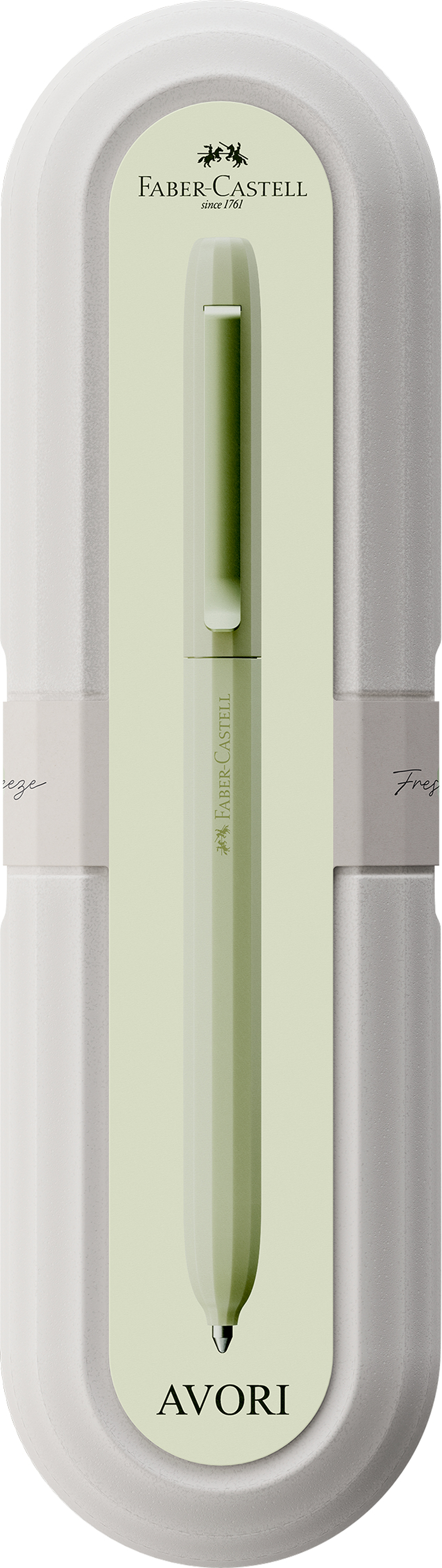 photo FABER-CASTELL Stylo à bille Avori XB 140665 Fresh Breeze