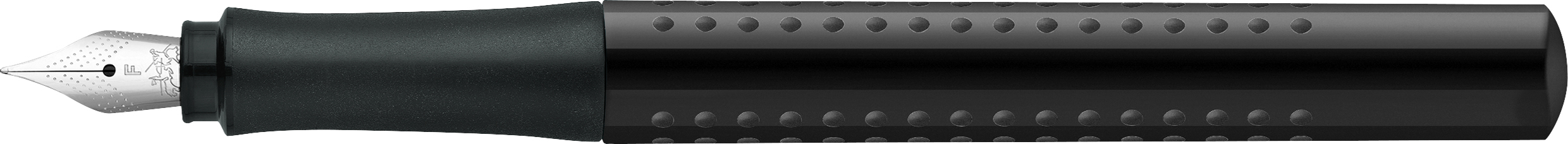 FABER-CASTELL Stylo plume GRIP 2010 F 140818 noir