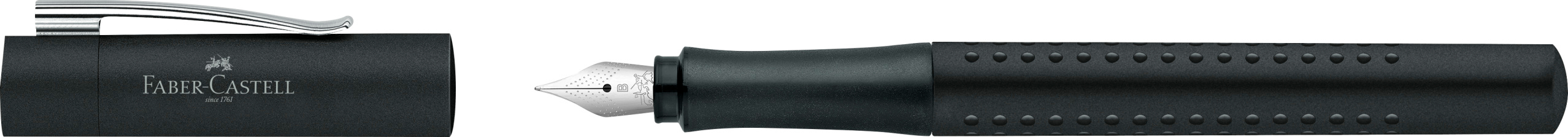 FABER-CASTELL Stylo plume Grip 2011 B 140903 noir