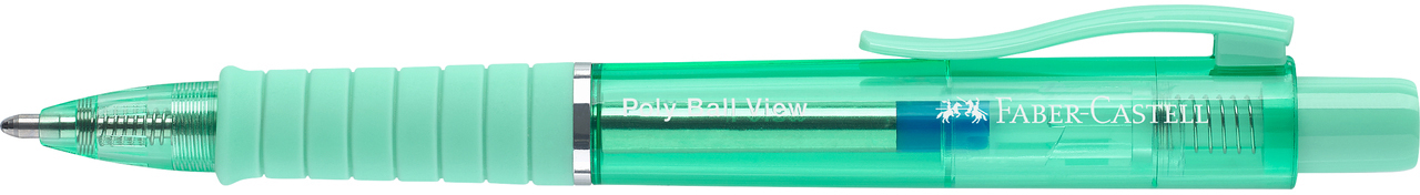 photo FABER-CASTELL Stylo à bille Poly Ball View 145767 Jelly Mint