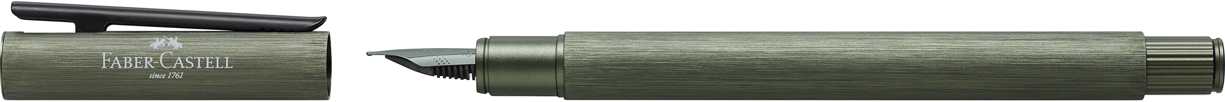 photo FABER-CASTELL Stylo plume Neo Slim M 146150 vert olive