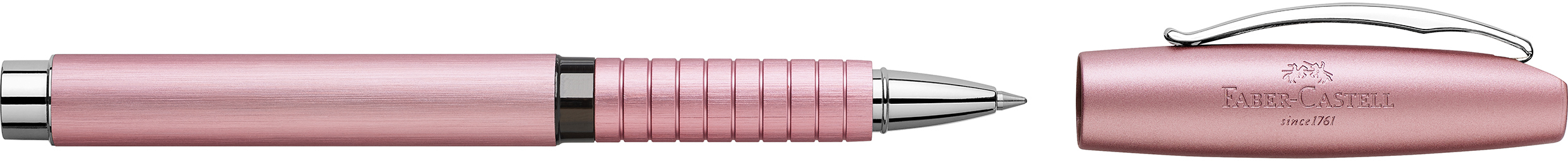 photo FABER-CASTELL Rollerball Essentio B 148435 rosé