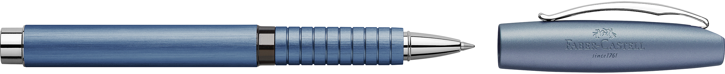 photo FABER-CASTELL Rollerball Essentio B 148436 bleu