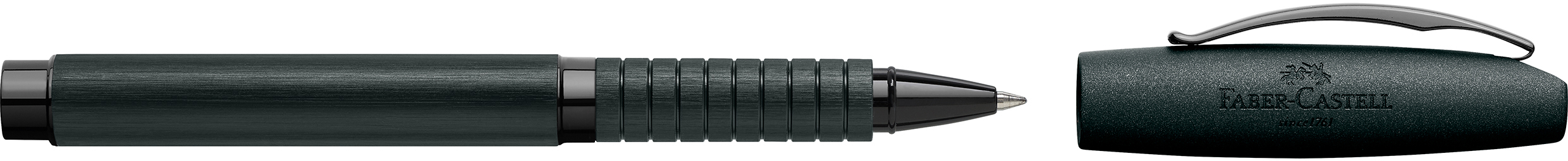 photo FABER-CASTELL Rollerball Essentio B 148437 noir