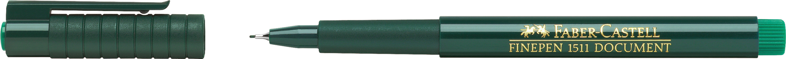 FABER-CASTELL Feutre FINEPEN 1511 0.4mm 151163 vert vert