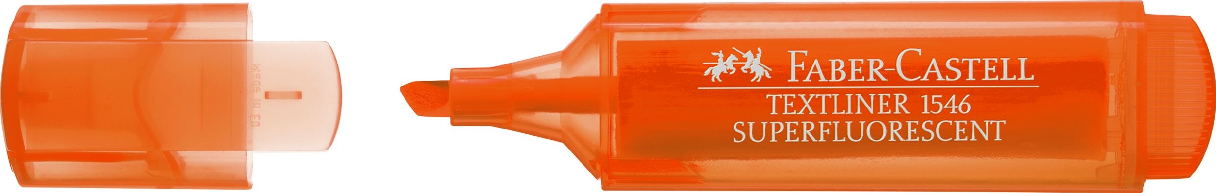 FABER-CASTELL Textmarker TL 46 Superfluor 154615 orange orange
