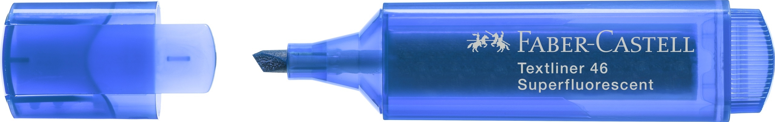photo FABER-CASTELL Textmarker TL 46 154652 Superfluor, bleu