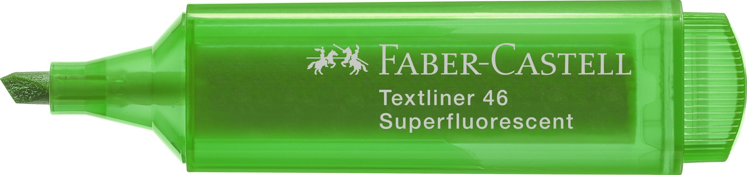 FABER-CASTELL Textmarker TL 46 Superfluor 154663 grün grün