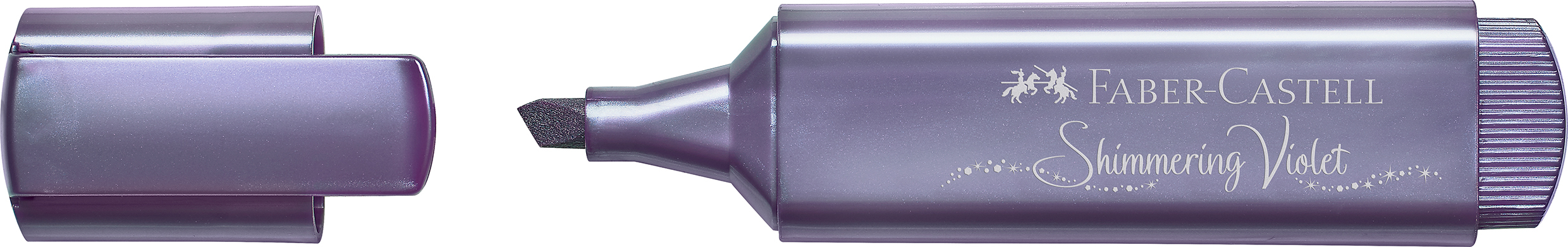FABER-CASTELL Marker 46 Metallic 1.2-5mm 154678 shimmering violet