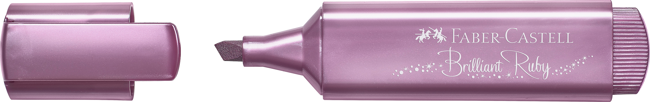 FABER-CASTELL Marker 46 Metallic 1.2-5mm 154691 brilliant ruby