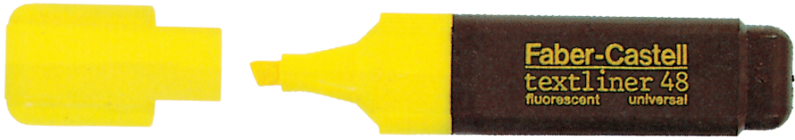 FABER-CASTELL Textmarker TL 48 1-5mm 154807 jaune