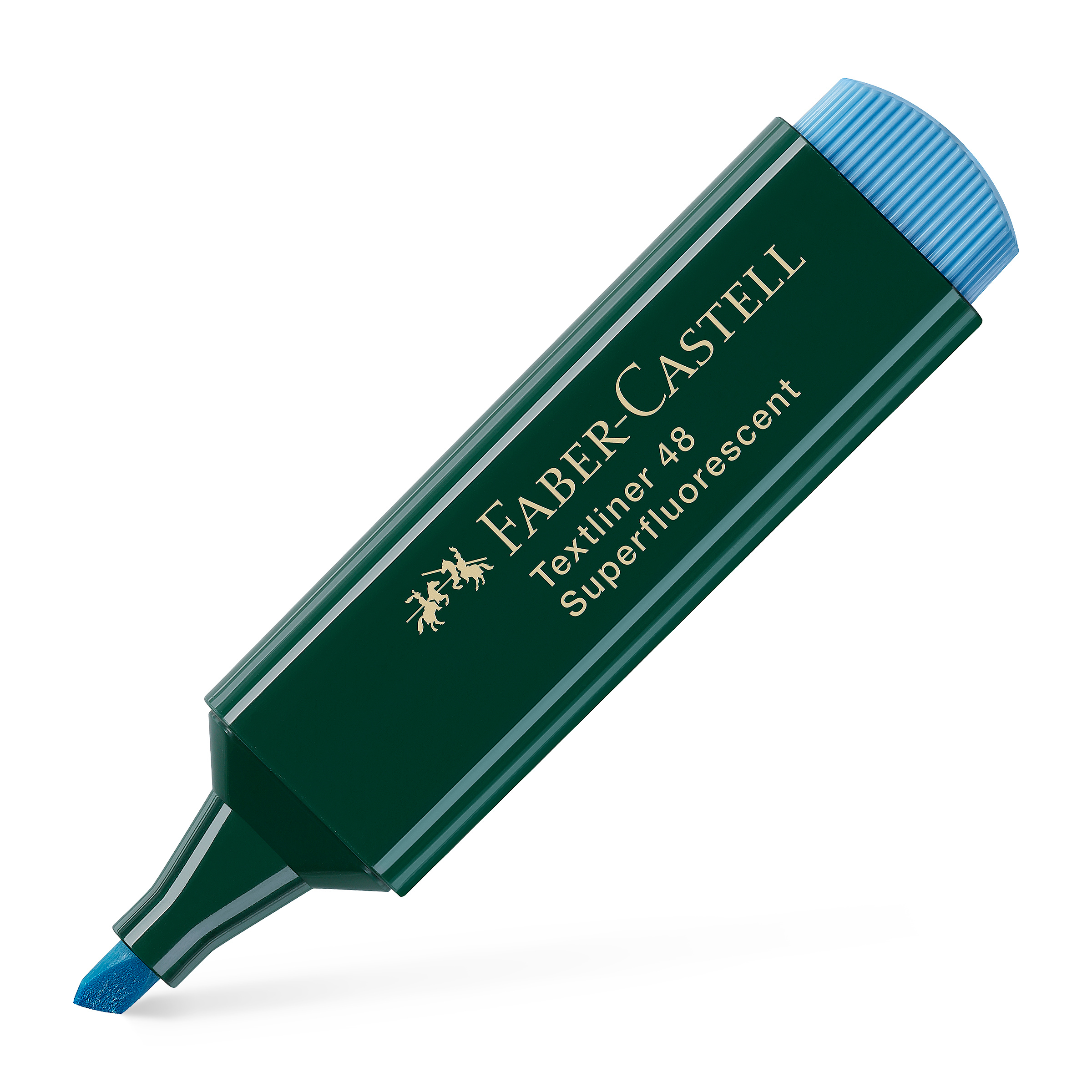 FABER-CASTELL Textmarker TL 48 154851 bleu bleu
