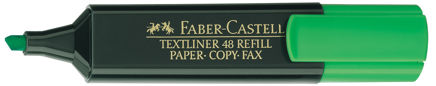 FABER-CASTELL Textmarker TL 48 1-5mm 154863 vert
