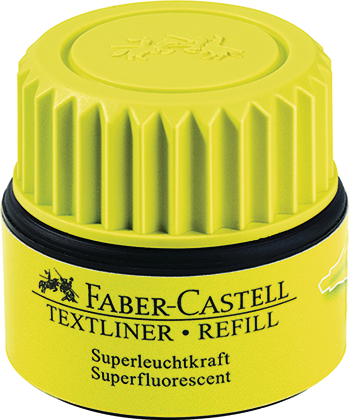 FABER-CASTELL Textmarker 1549 Refill 154907 jaune jaune