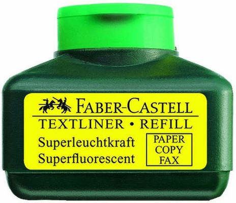 FABER-CASTELL Textmarker 1549 Refill 154963 vert