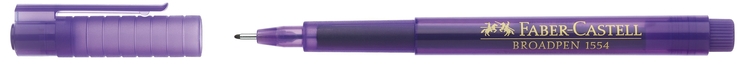 FABER-CASTELL Feutre Broadpen 1554 0.8mm 155436 violet