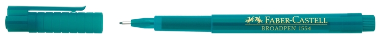 FABER-CASTELL Feutre Broadpen 1554 0.8mm 155456 turquoise